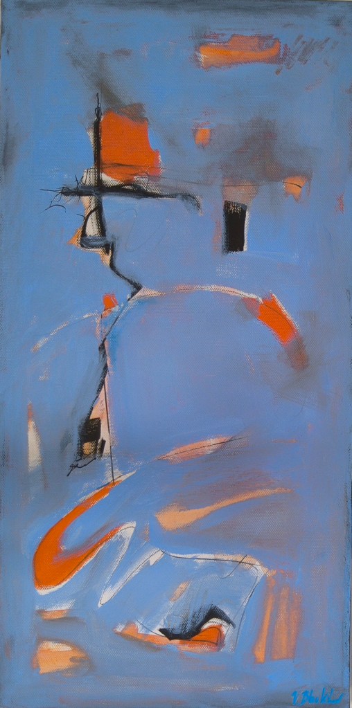 blue abstract